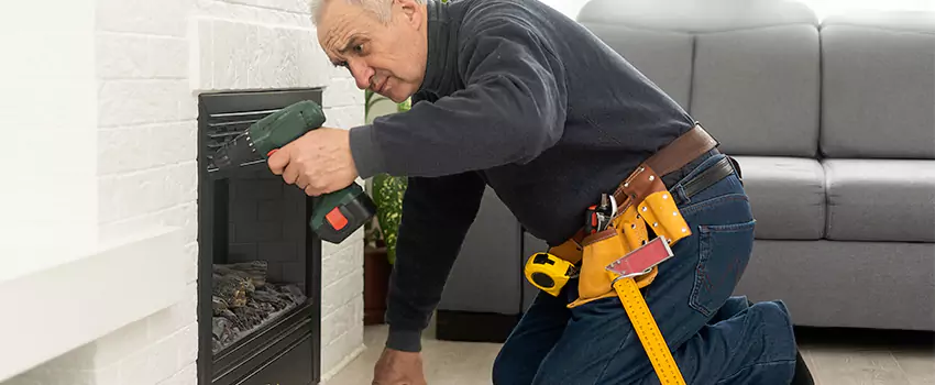 New Indoor Fireplace Installation in Waldorf, Maryland
