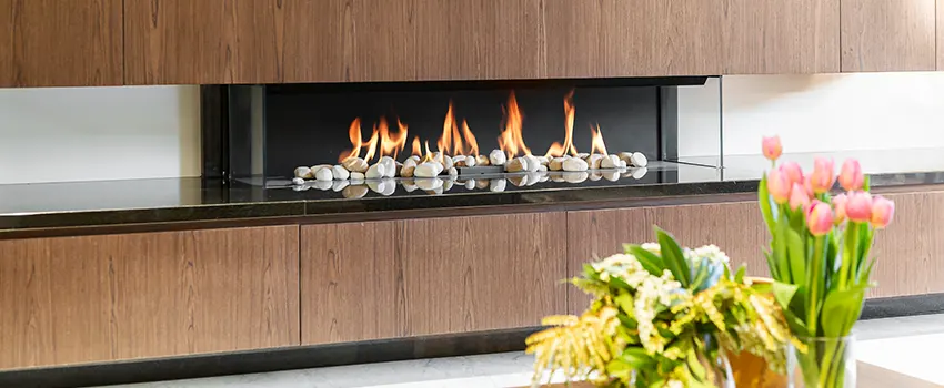 Double-height Fireplace Design Refurbishment in Waldorf, Maryland