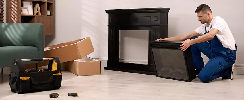 Old Rusted Metal Fireplace Repair And Replacement in Waldorf, MD